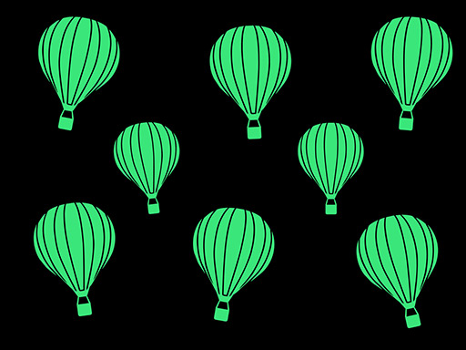 Svietiace lietajúce balóny samolepky na stenu, Svietiace lietajúce balóny nálepky na stenu pre deti, Svietiace lietajúce balóny detské dekorácie na stenu, Svietiace lietajúce balóny samolepiace nálepky na stenu