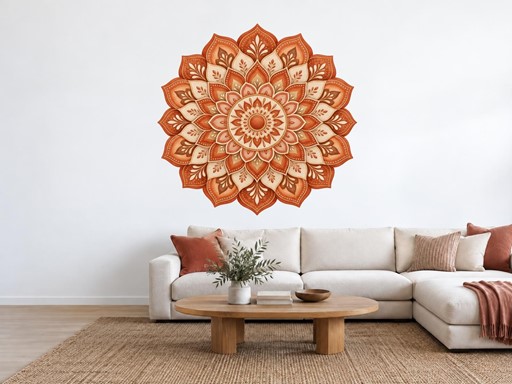 Terakotová mandala