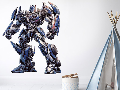 Ultra transformer samolepka na stenu, Ultra transformer nálepky na stenu, Ultra transformer dekorácie na stenu, Ultra transformer samolepiaci dekor na steny, Ultra transformer samolepiace tapety na stenu