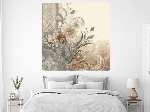 Vintage design samolepky na zeď, Vintage design nálepky na zeď, Vintage design dekorace na zeď, Vintage design samolepící nálepky na zeď