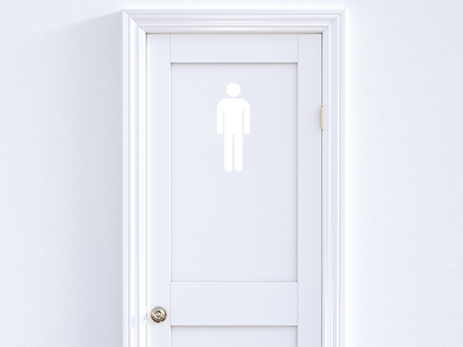 Nálepky na stenu s motívom muža na toalete, dekorácie na stenu s motívom muža na toalete, samolepiace dekorácie na stenu s motívom muža na toalete, nálepky na stenu s motívom muža na toalete