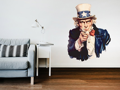 We want you samolepka na stenu, We want you nálepky na stenu, We want you dekorácie na stenu, We want you samolepiaci dekor na steny, We want you samolepiace tapety na stenu