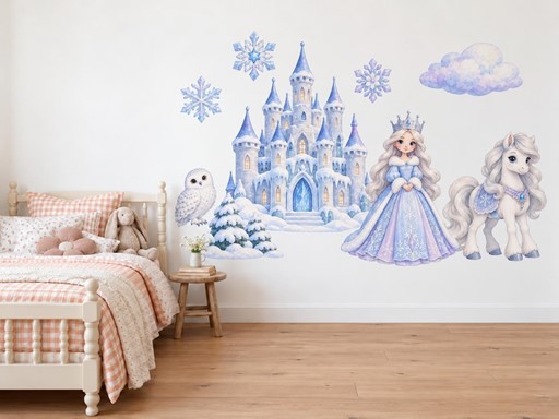 Zimní princezna a ledový zámek